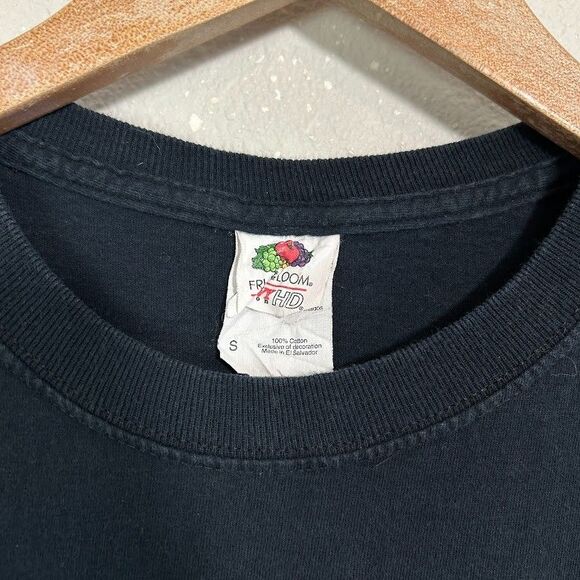 VTG Led Zeppelin Jimmy Page ZOSO Black Shirt S 2005 Myth Gem Y2K Band - Picture 6 of 6